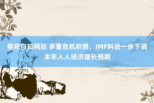 偷窥自拍网站 多重危机积攒，IMF料进一步下调本年人人经济增长预期