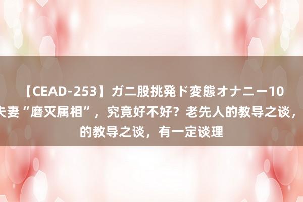 【CEAD-253】ガニ股挑発ド変態オナニー100人8時間 夫妻“磨灭属相”，究竟好不好？老先人的教导之谈，有一定谈理